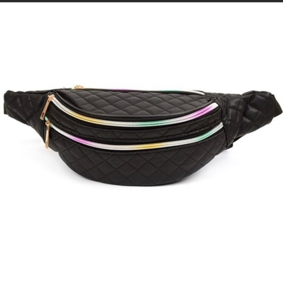 πHPπ Quilted Rainbow Fanny Packπ - Picture 5 of 5